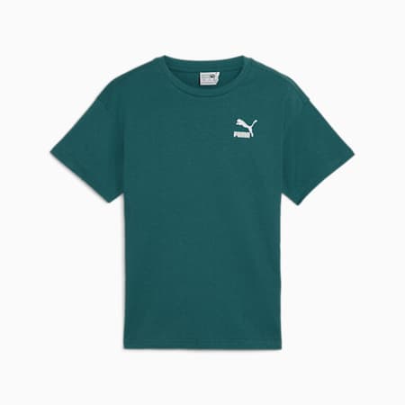 Better Classics Relaxed Tee - Boys 8-16 years, Cold Green, small-AUS