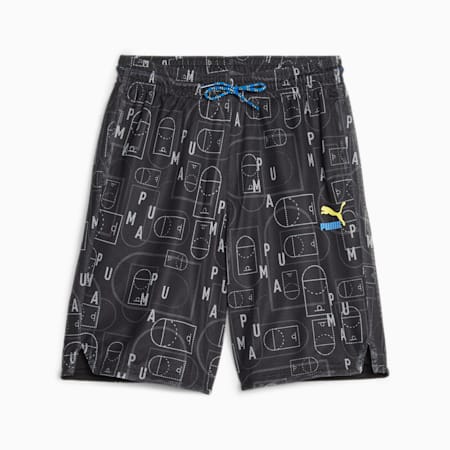 Classics FTR Baller Youth Shorts, PUMA Black, small-THA