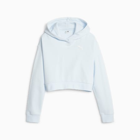 Classics Youth Hoodie - Girls 8-16 years, Icy Blue, small-NZL