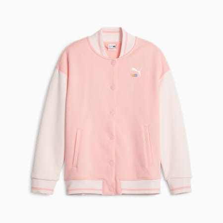 Chaqueta Classics Sweater Weather para mujer, Peach Smoothie, small