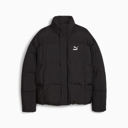 Classics Men's Oversized Puffer, PUMA Black, small-AUS