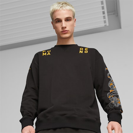 Gen.G Men's Esports Sweater, PUMA Black, small-DFA