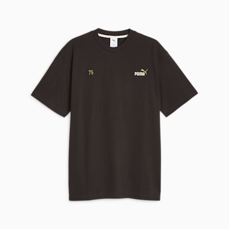 PUMA 75 Logo Celebration Men's Tee, PUMA Black, small
