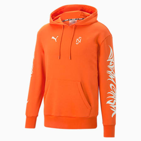 Neymar Jr Basketball Hoodie Men, Cayenne Pepper, small-THA