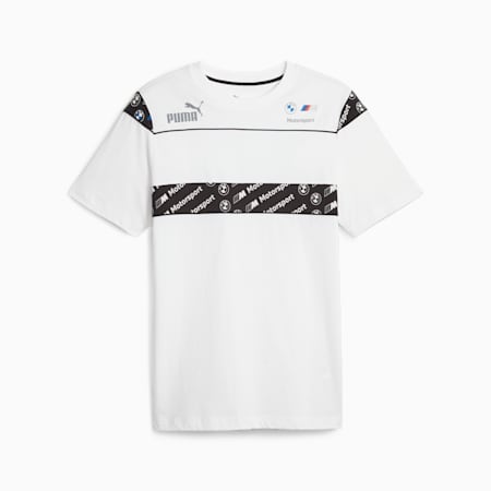 BMW M Motorsport SDS Men's Motorsport Tee, PUMA White, small