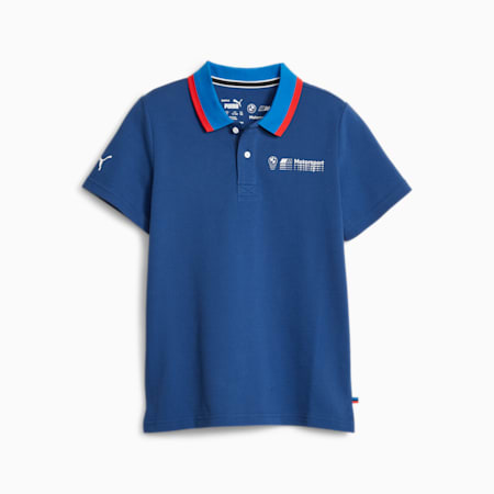 BMM M Motorsport poloshirt voor jongeren, Pro Blue-M Color, small
