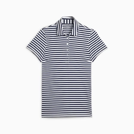Damska golfowa koszulka polo Mattr Somer, Navy Blazer-White Glow, small