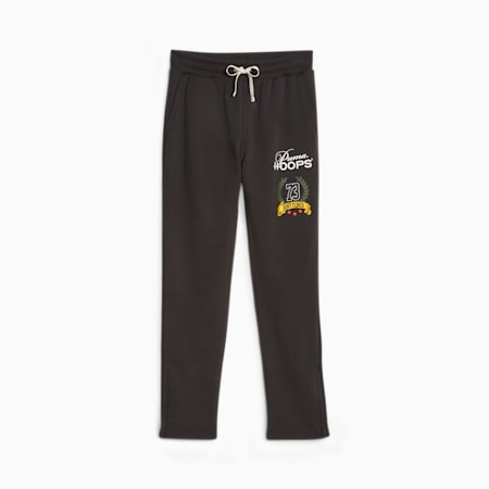 Pantalon de survêtement de basketball FRANCHISE, PUMA Black, small-DFA