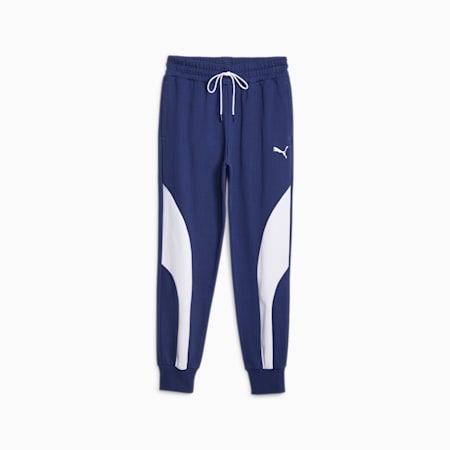 Pantalon de basketball Blueprint Formstrip Homme, Persian Blue-PUMA White, small-DFA