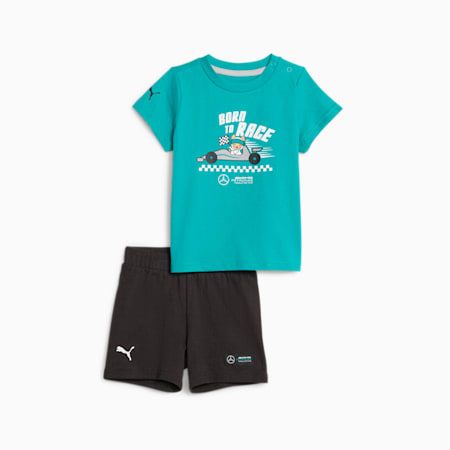 Mercedes-AMG PETRONAS Jogger set - Infants 0-4 years, Spectra Green, small-AUS