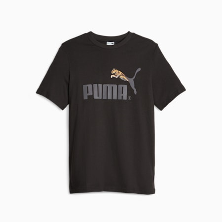 เสื้อยืด CLASSICS NO.1 LOGO, PUMA Black, small-THA