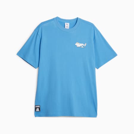 PUMA x RIPNDIP T-Shirt mit Grafikprint, Regal Blue, small