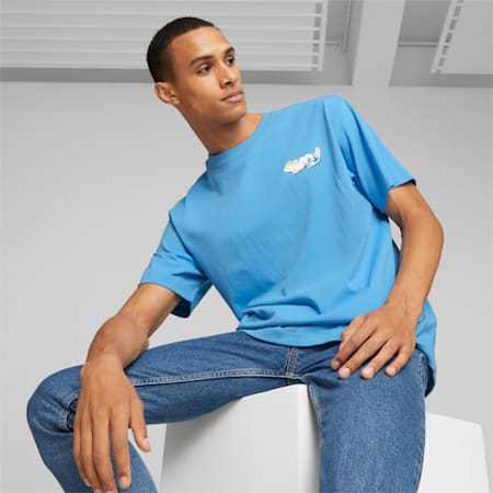 T-shirt à imprimés PUMA X RIPNDIP, Regal Blue, small