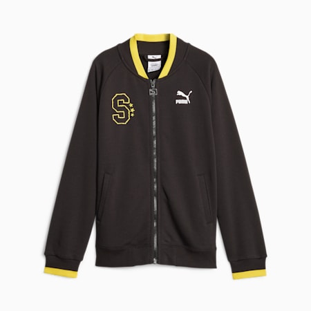 PUMA x SPONGEBOB SQUAREPANTS Youth Jacket, PUMA Black, small-IDN