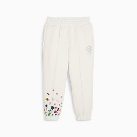 Pantalones de chándal PUMA x Liberty para niños, Warm White, small