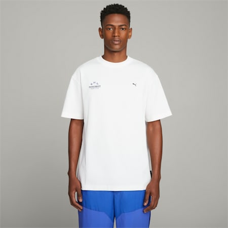 PUMA x BMW Men's Graphic Tee, PUMA White, small-AUS