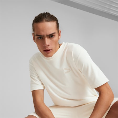 Classics Men's Towelling Tee, Pristine, small-AUS