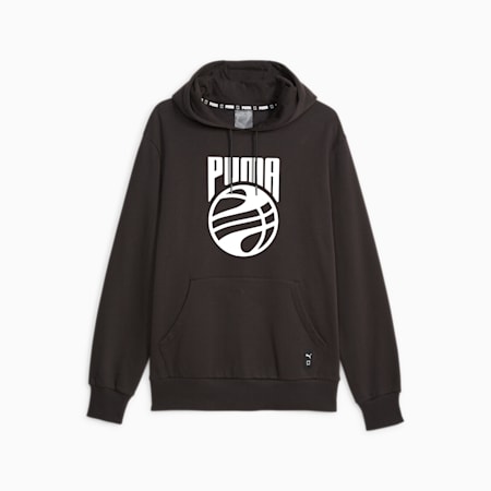 Posterize Men's Basketball Hoodie, PUMA Black, small-PHL