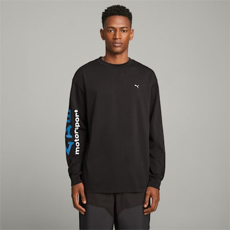 Camiseta PUMA x BMW de manga larga para hombre, PUMA Black, small