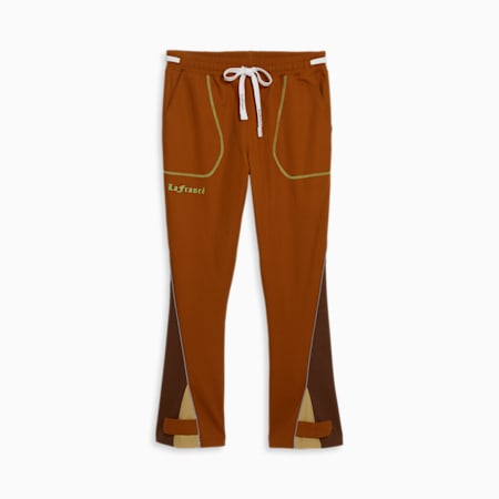 PUMA HOOPS x LaFrancé Men's Pants, Teak-Chestnut Brown, small-AUS