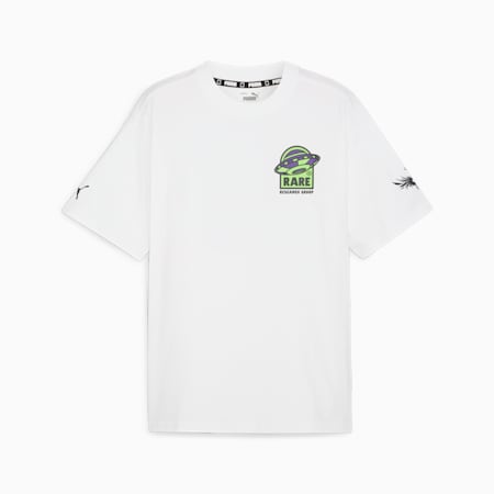 Camiseta MELO x TOXIC para hombre, PUMA White, small