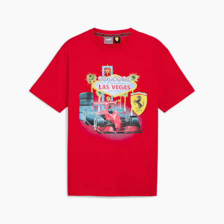 Koszulka Scuderia Ferrari x Joshua Vides, Rosso Corsa, small