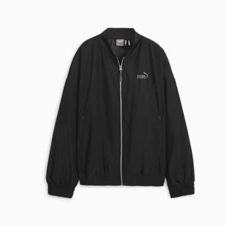 Women's Style Jacket, PUMA Black, small-PHL