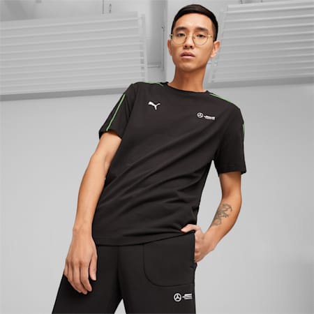 Mercedes-AMG PETRONAS MT7 Tee, PUMA Black, small-AUS