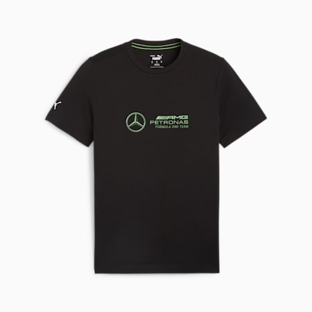 Mercedes-AMG Petronas Motorsport T-Shirt mit Logo Herren, PUMA Black, small