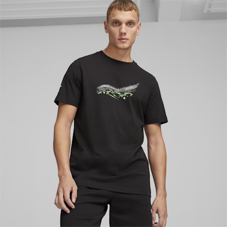 Mercedes-AMG Petronas Motorsport ESS T-Shirt mit Grafik Herren, PUMA Black, small