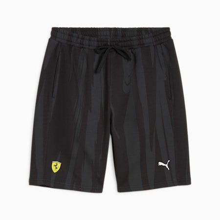 Scuderia Ferrari Race Men's AOP Shorts, PUMA Black, small