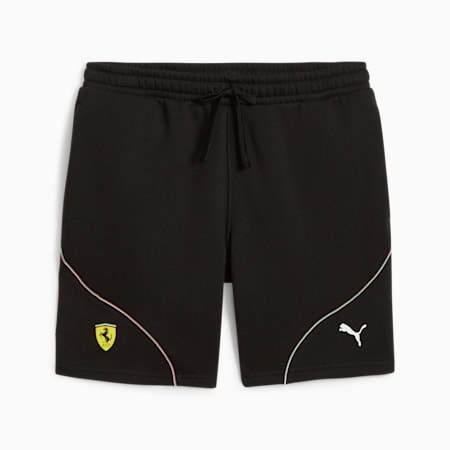 Scuderia Ferrari Men's Motorsport Race Shorts, PUMA Black, small-IDN