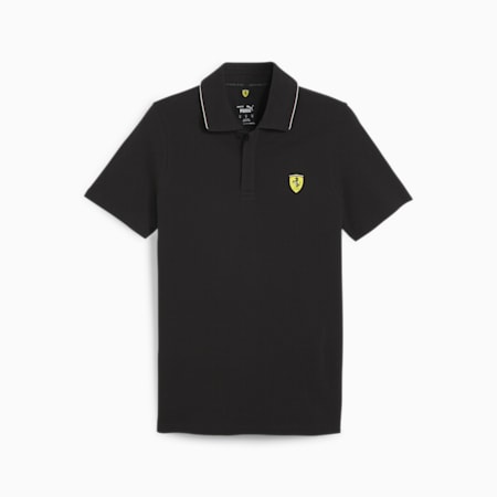Męska koszulka polo Scuderia Ferrari Motorsport, PUMA Black, small