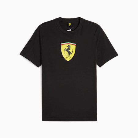 Scuderia Ferrari Race Men's Tee, PUMA Black, small-SEA