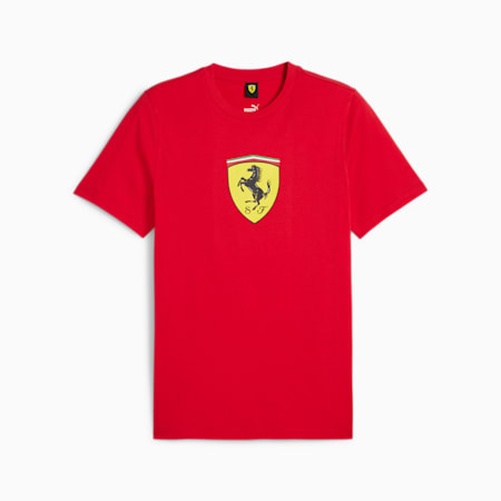 Scuderia Ferrari Race Men's Tee, Rosso Corsa, small-SEA