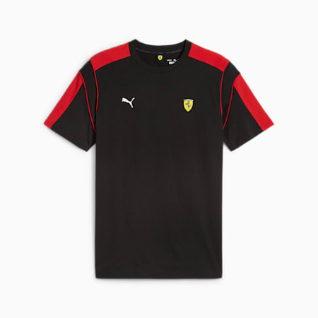 Scuderia Ferrari Race MT7 Men's Motorsport Tee, PUMA Black, small