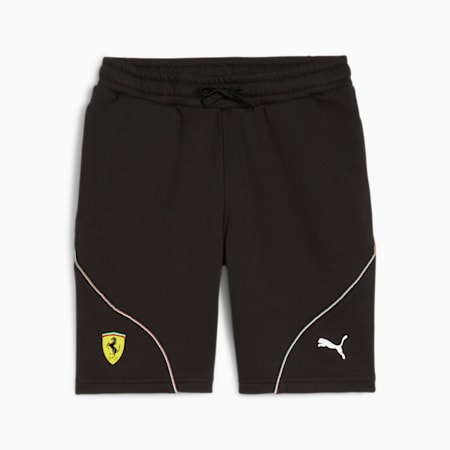Scuderia Ferrari Race Youth Motorsport Shorts, PUMA Black, small-PHL
