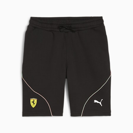 Scuderia Ferrari Race Youth Motorsport Shorts, PUMA Black, small-SEA