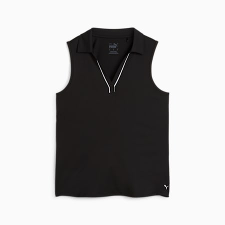 Puma women's racerback golf polo discount
