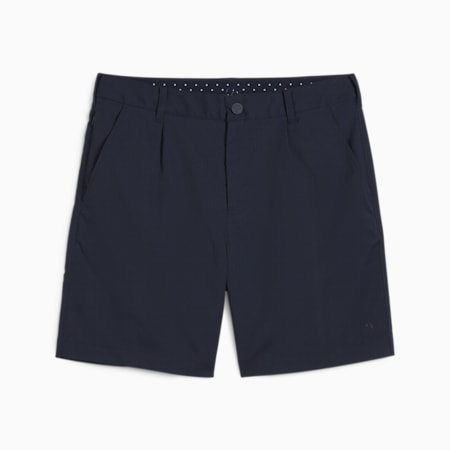 PUMA x ARNOLD PALMER Men's Pleated Golf Shorts, Deep Navy, small