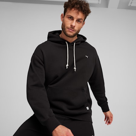 MMQ Men's Hoodie, PUMA Black, small-AUS