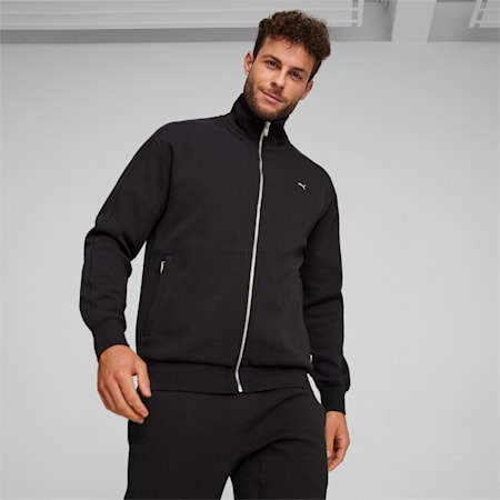 MMQ T7 Track Jacket, PUMA Black, small