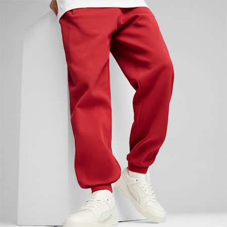 MMQ T7 Track Pants, Club Red, small