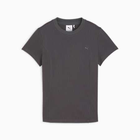 YONA T-Shirt, Shadow Gray, small