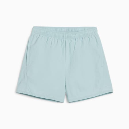 YONA Women's Shorts, Turquoise Surf, small-PHL