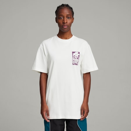 T-shirt PUMA x PERKS AND MINI, PUMA White, small-DFA