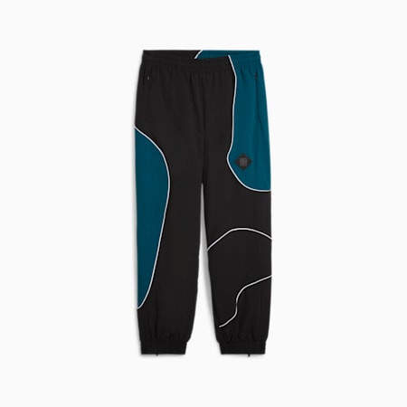 Pantalon de survêtement PUMA x PERKS AND MINI, PUMA Black, small-DFA