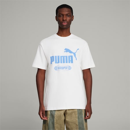 PUMA x KIDSUPER Graphic Tee Men, PUMA White, small-AUS