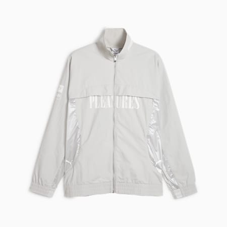 PUMA x PLEASURES Jacket Glacial Gray Shoes
