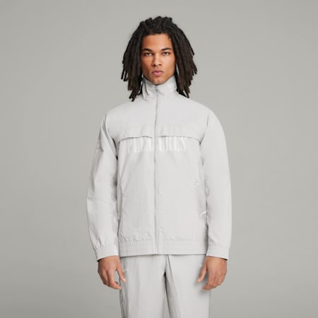 Veste PUMA x PLEASURES, Glacial Gray, small